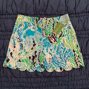 Lilly Pulitzer Colette Skort Let’s Cha Cha NWT
